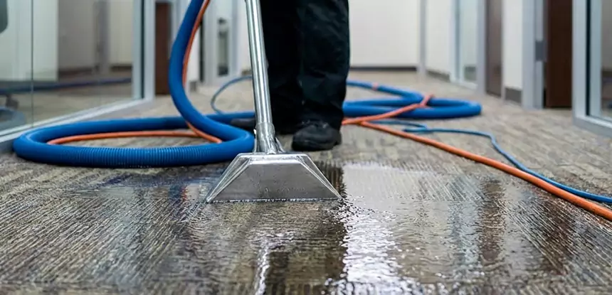Basement Flooding Carpet Cleanup in Paola